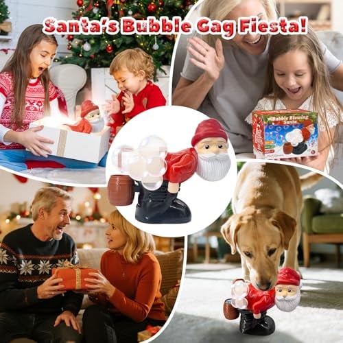 🎅 Farting Santa Musical Bubble Blower | Lights, Music & Dancing