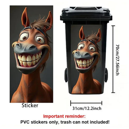🔥Last Day 50% OFF -🗑Creative Trash Can Sticker with Colourful Cartoon✨