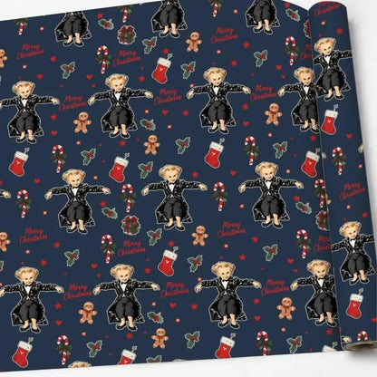 🔥Buy More Save More🔥 - 🎄🎁Iconic 'JD' Meme Christmas Wrapping Paper