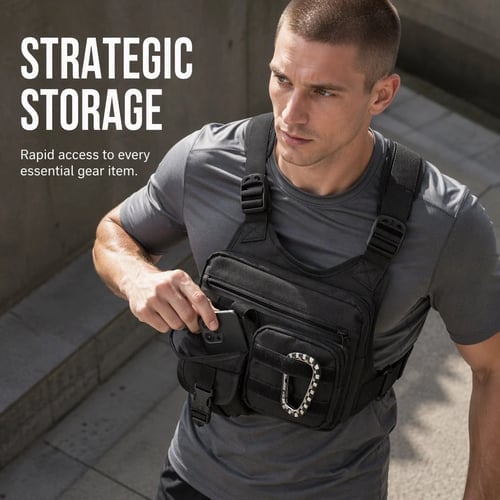 🔥 Last Day 57% OFF - 🎒 Tactical Gear on Your Chest – Quick Access, Zero Bounce, Full Freedom! ⚡