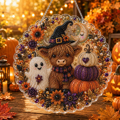 🔥 Last Day 49% OFF - 🎃Halloween Pearl Art DIY Hanging Ornament Kit