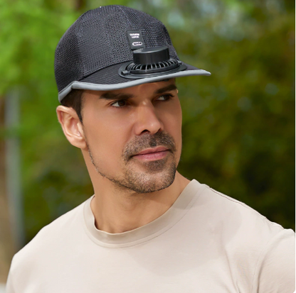 🚀 Solar Fan Hat: Sun to Breeze Instantly, No More Heatstrokes!