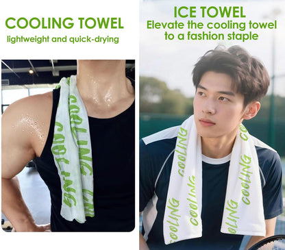 10-Pack Instant Cooling Towels – Individually Wrapped