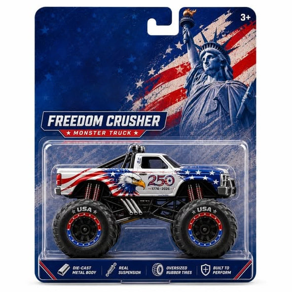 Freedom Crusher 250th Anniversary Die‑Cast Beast Rig