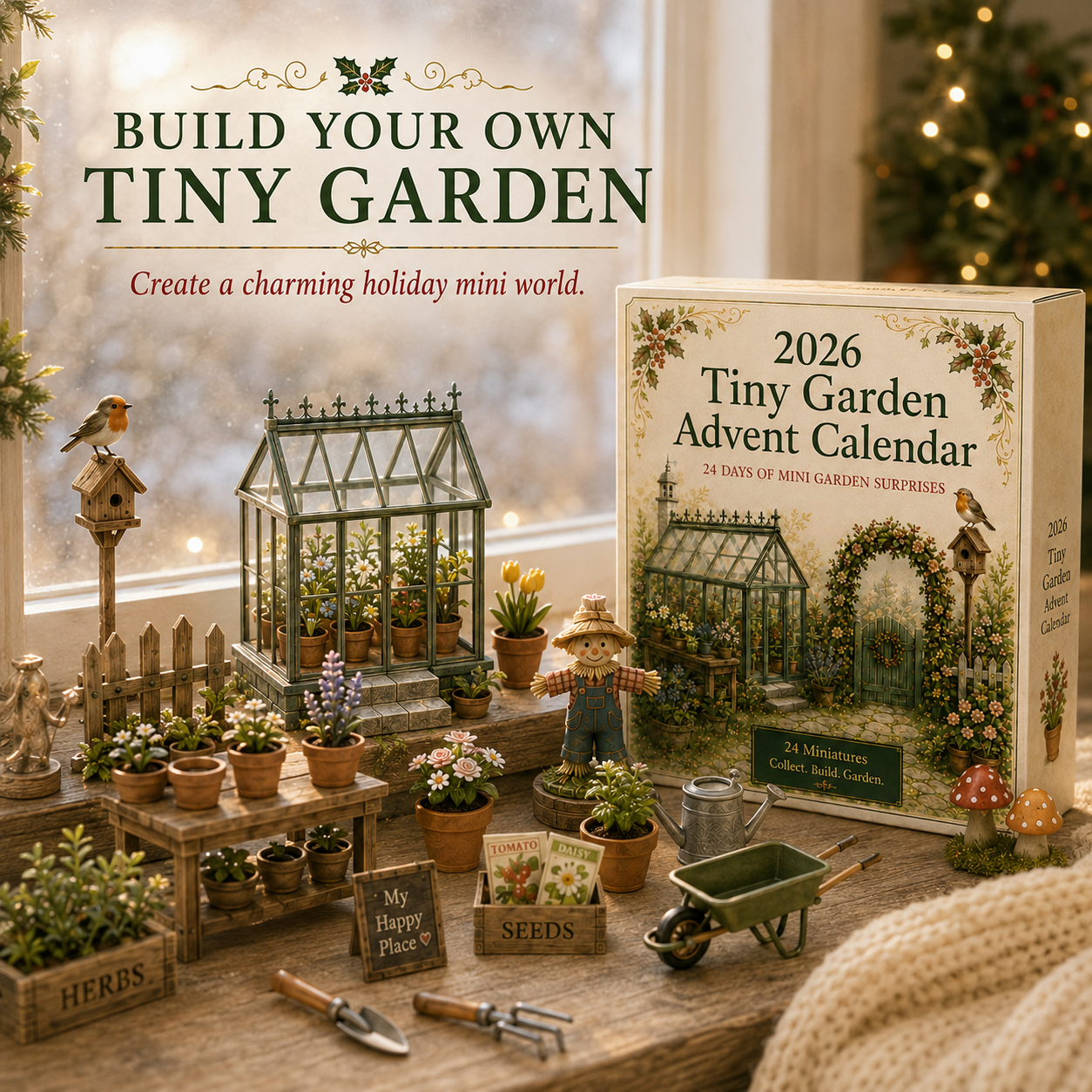 24 miniature garden treasures