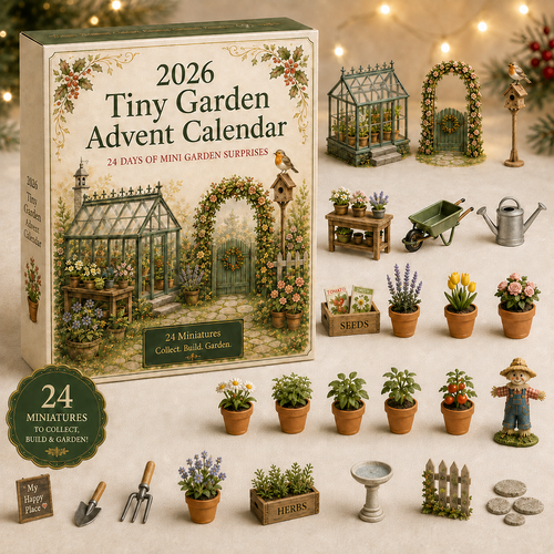 2026 Miniature Garden Advent Calendar 🌿🎄 – 24 Days of Tiny Garden Surprises