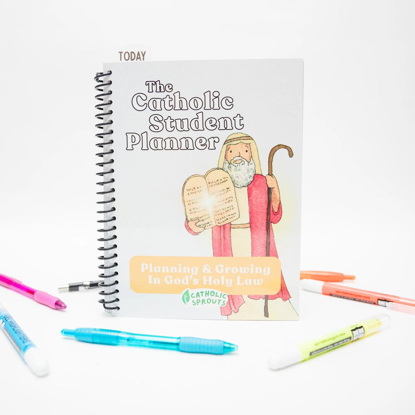✨ The Catholic Student Planner — A Faith-Filled Planner To Help Kids Stay Organized, Reflect & Grow