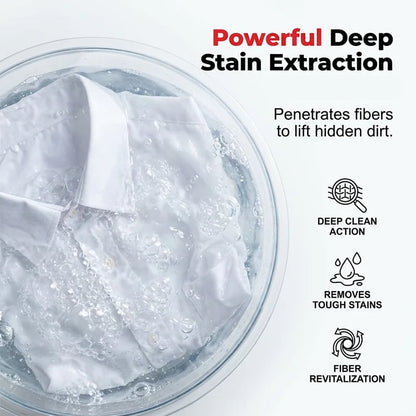 📍 Deep Cleaning Laundry Whitening Sheets ✨🧺 Powerful Stain Remover Brightening Fabric Laundry Cleaning Sheets