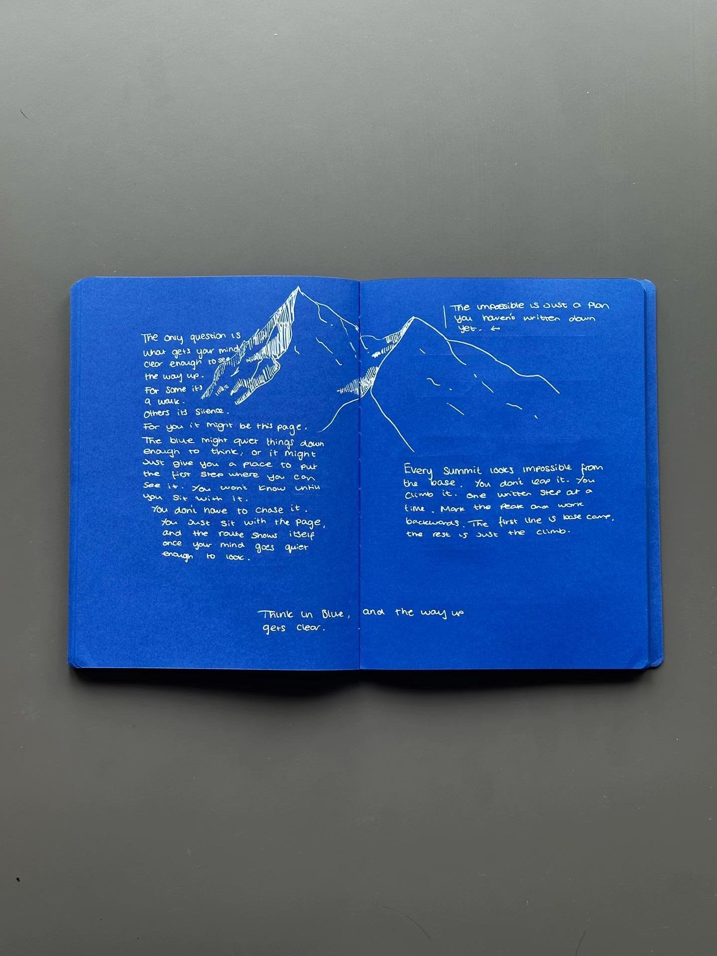 📘 Notedfy Think Blue Notebook – A Different Page for Better Ideas 💙