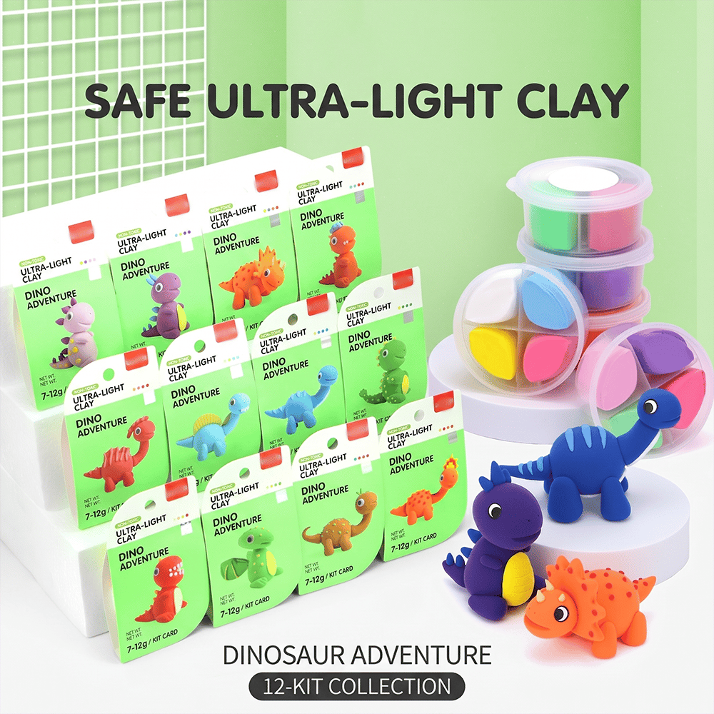 🎨 Air-Dry Clay Kit for Kids