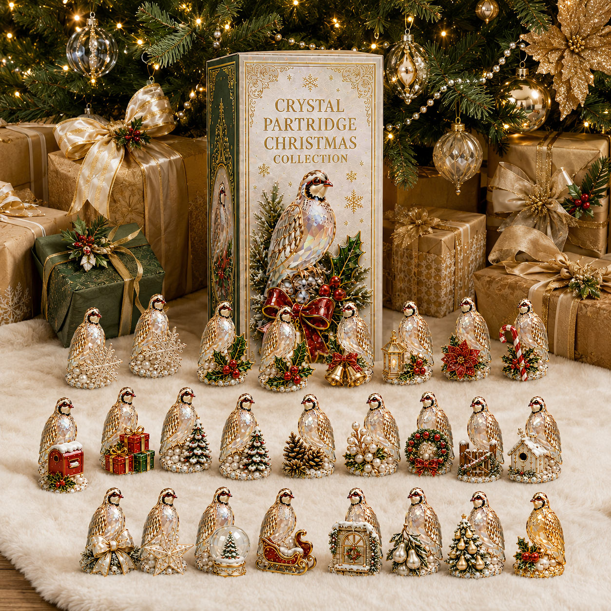 🔥Last 30 pcs✨⏰Last day 50% off🔥✨24-Day Advent Calendar - Partridge