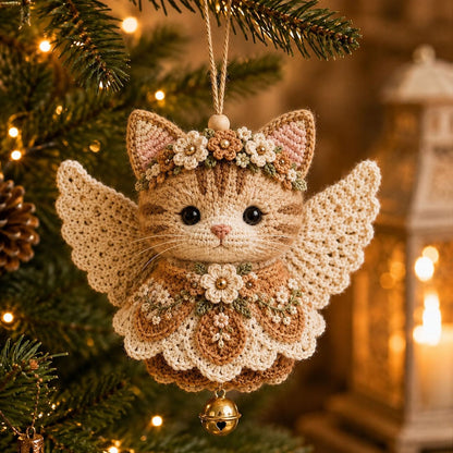 🔥Last Day 50% OFF 🪽 Animal Angel Crochet Ornament DIY Kit