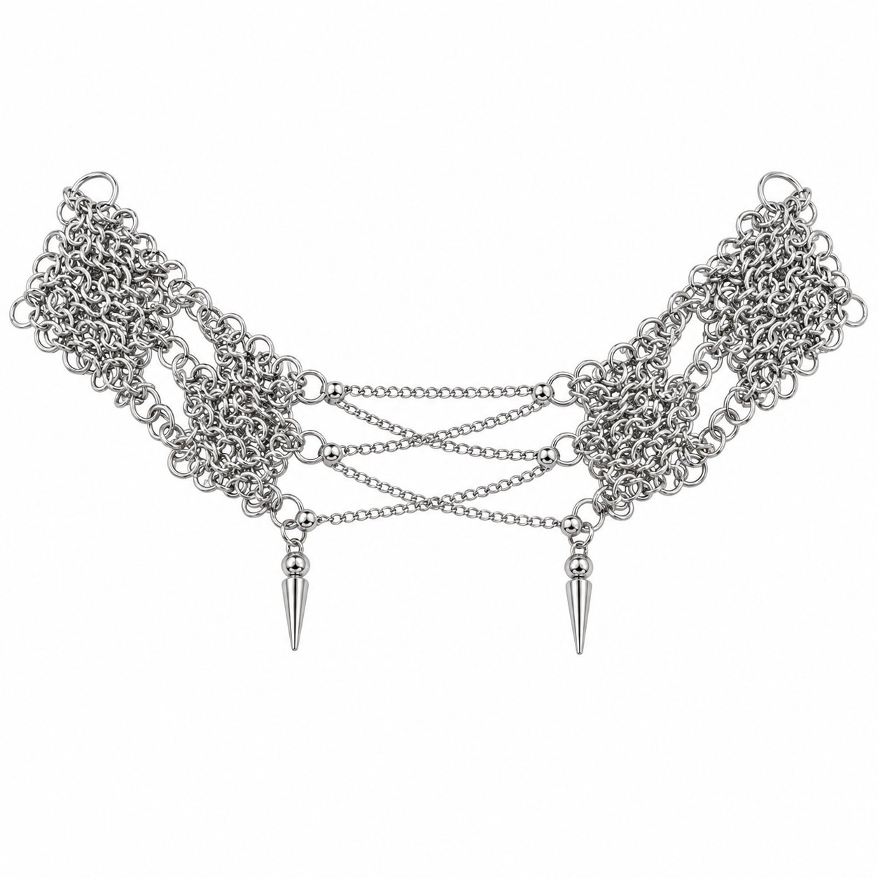 🔥Last Day 50% OFF - 🖤⛓️ Handmade Chainmail Neck Choker
