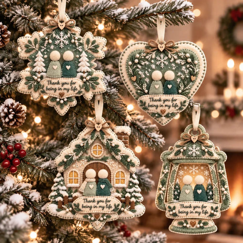 Felt Christmas Keepsake Ornament – 4 Meaningful Designs