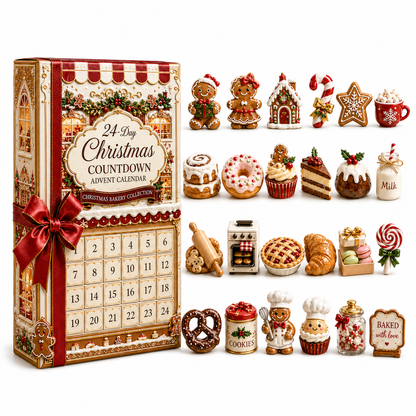 🔥24-Day Christmas Countdown Advent Calendar – Christmas Baking Collection
