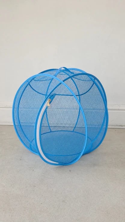 🐱 RollyCat 360° Mesh Cat Playpen – Spacious, Breathable & Secure Outdoor Play Space for Cats