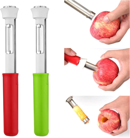 🎁BUY 1 GET 1 FREE🍎 2-in-1 Stainless Steel Fruit & Vegetable Core Remover