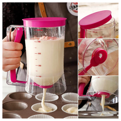🎉🧁Electric Batter Cupcake Pancake Cake Separator Dispenser Tool