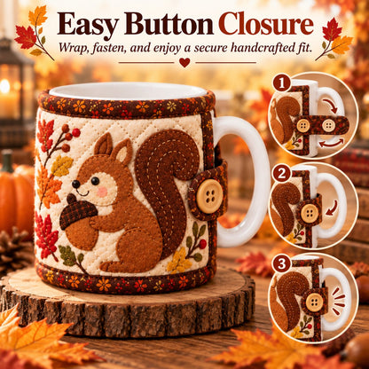 DIY Fall Mug Cozy Sewing Kit