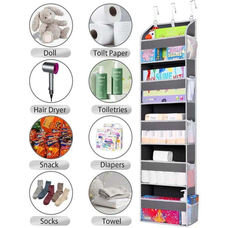 ⭐49% OFF🔥6-Tier Large-Capacity Hanging Organizer