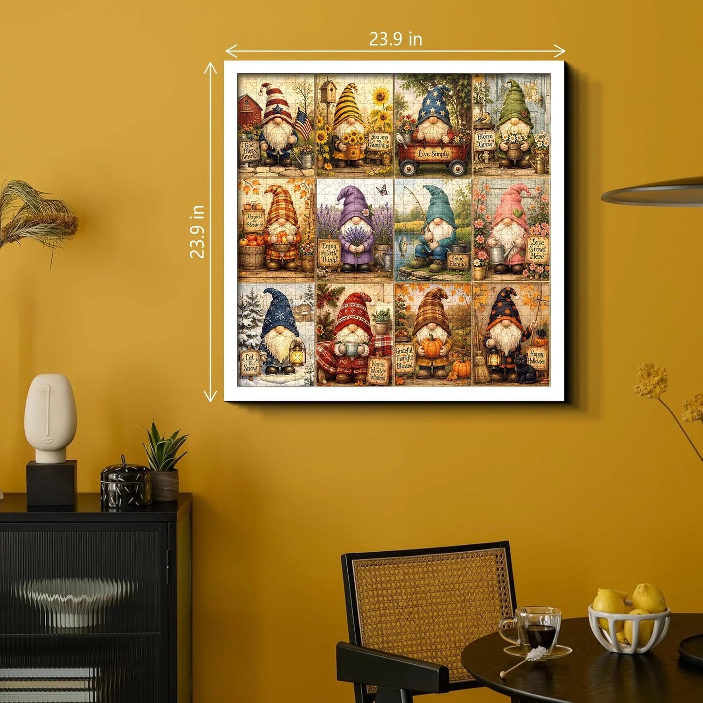 🔥Last Day 49% OFF - 🧙‍♂️🧩Gnome Tales Jigsaw Puzzle 1000 Piece
