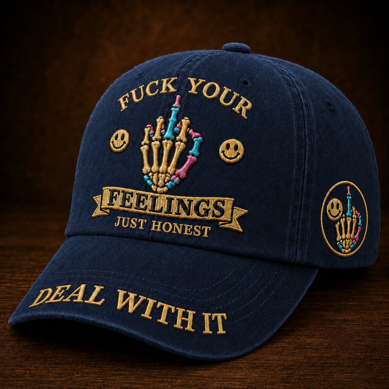 FXXK YOUR FEELINGS Cap🎁Free Double-Sided Honor Coin With Every Cap Purchase