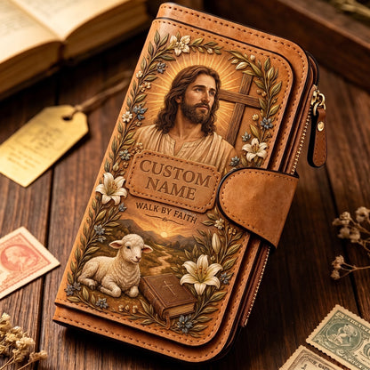 ✝️ Personalized Faith Embossed Wallet