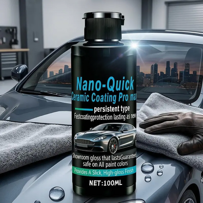 🚗 Nano Ceramic Car Coating | Hydrophobic Gloss Finish