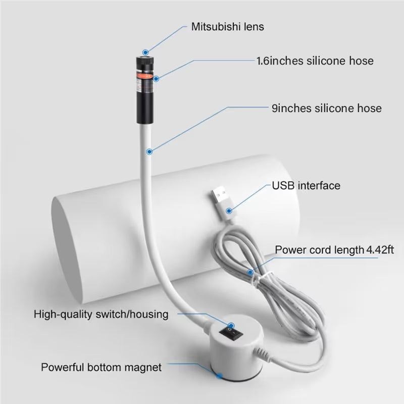 🎉🔥2026 Must-Have Sewing Accessory — Magnetic Quilting Laser Guide for Perfect Stitches