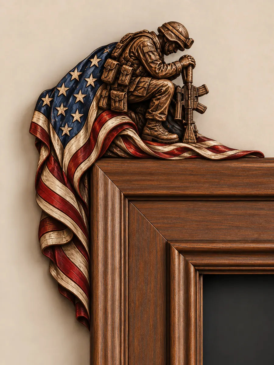 American flag patriotic design