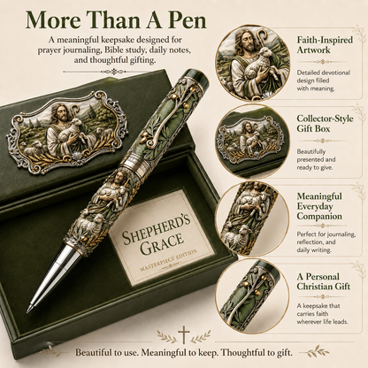 🔥 LAST DAY 50% OFF – ✝️ Sacred Legacy Faith-Inspired Keepsake Pen Collection | 6 Devotional Designs for Prayer Journaling, Bible Study & Meaningful Christian Gifts 🖊️✨
