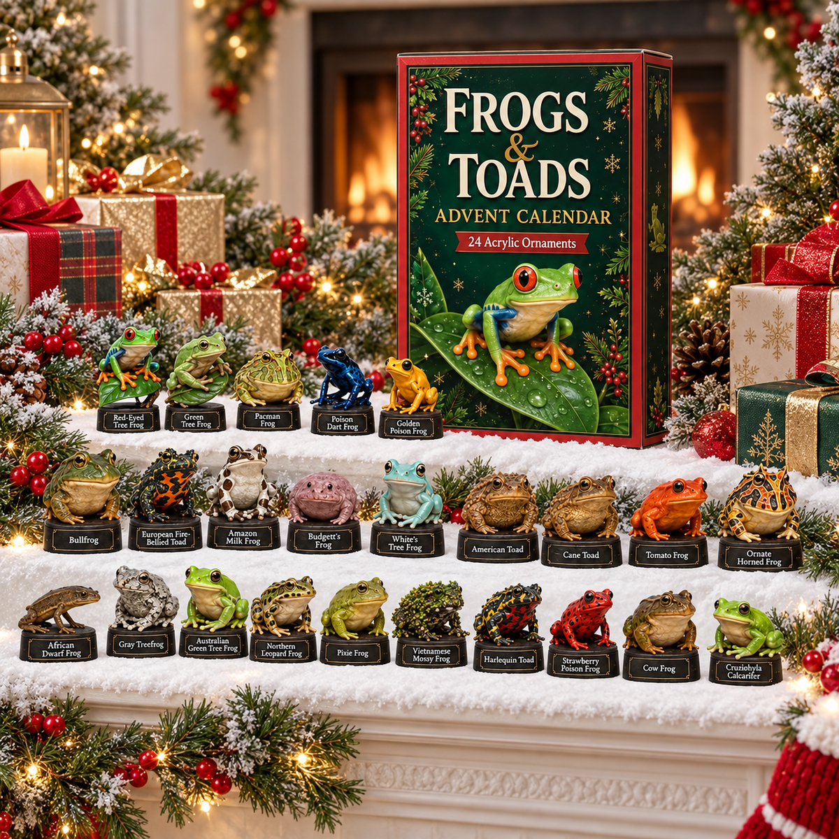Frogs and Toads Advent Calendar collection