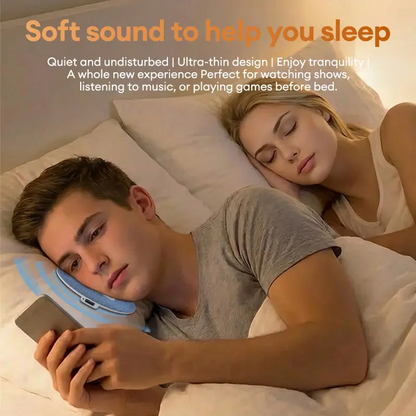 💤 Sleep Audio Without Earbuds – Wireless Pillow Speaker