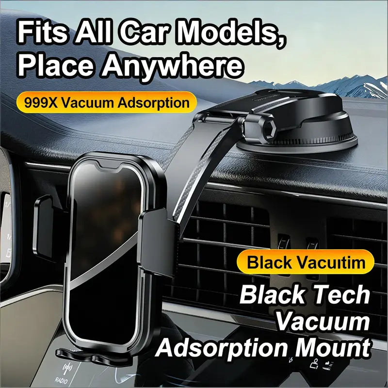 🚗 Adjustable Car Phone Mount – Suction Cup Holder for Dashboard & Windshield