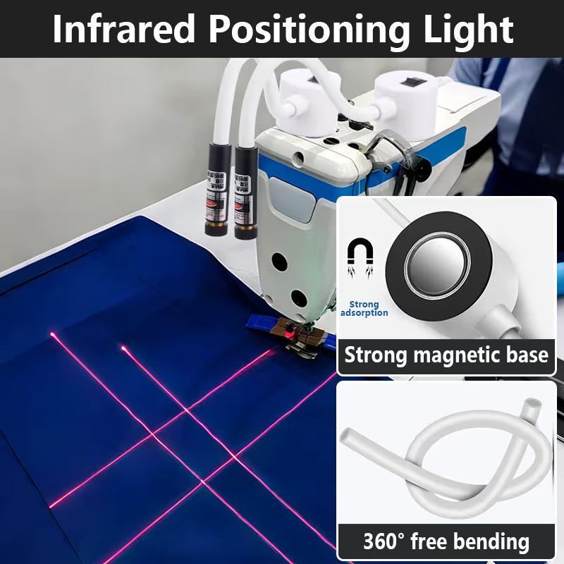 🎉🔥2026 Must-Have Sewing Accessory — Magnetic Quilting Laser Guide for Perfect Stitches