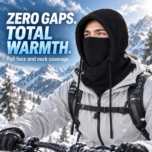 3-in-1 Thermal Winter Balaclava & Windproof Fleece Hood ❄️