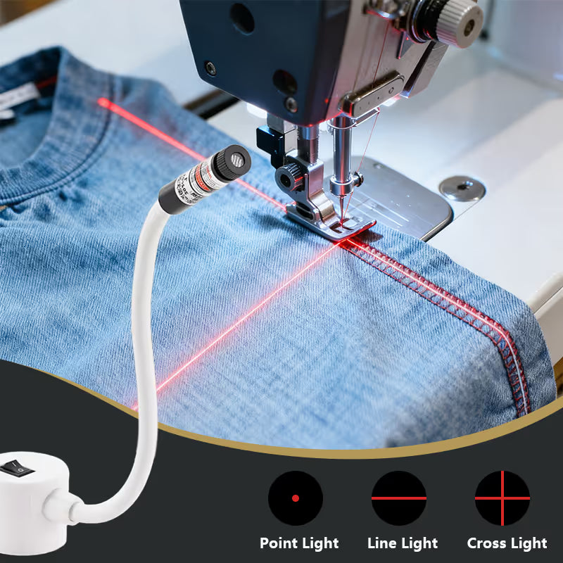 🎉🔥2026 Must-Have Sewing Accessory — Magnetic Quilting Laser Guide for Perfect Stitches