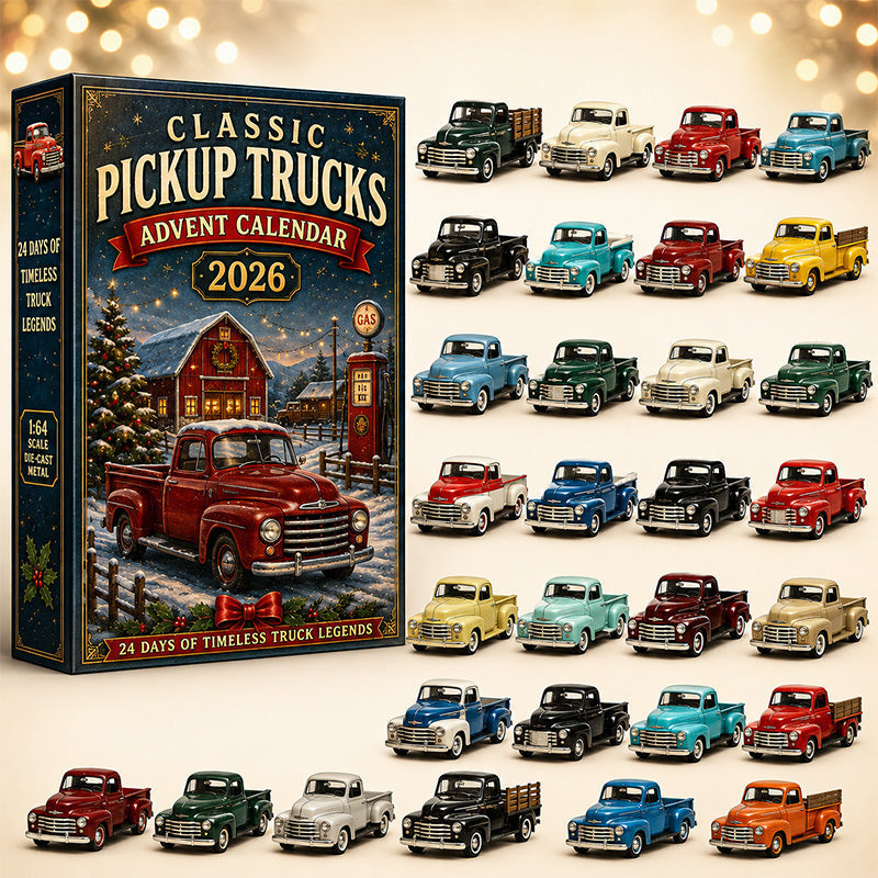 🚜🚗🎄 2026 Vehicle Advent Calendar Collection – 24 Days of Classic Machines, Trucks & Military Legends 🎁✨