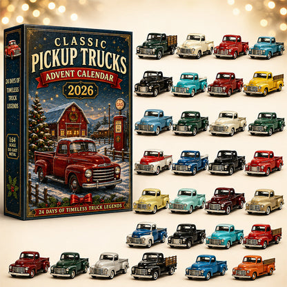 🚜🚗🎄 2026 Vehicle Advent Calendar Collection – 24 Days of Classic Machines, Trucks & Military Legends 🎁✨