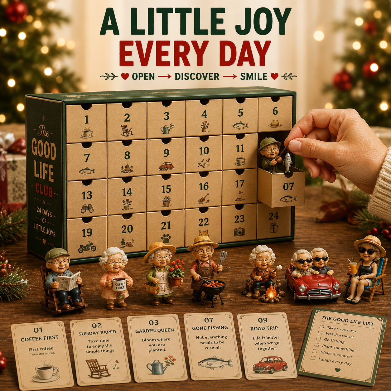 Little Joys Advent Calendar miniature characters and personalities