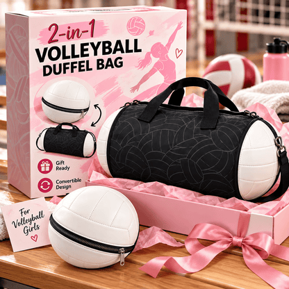 2-in-1 Convertible Volleyball Duffle Bag 🏐🎒