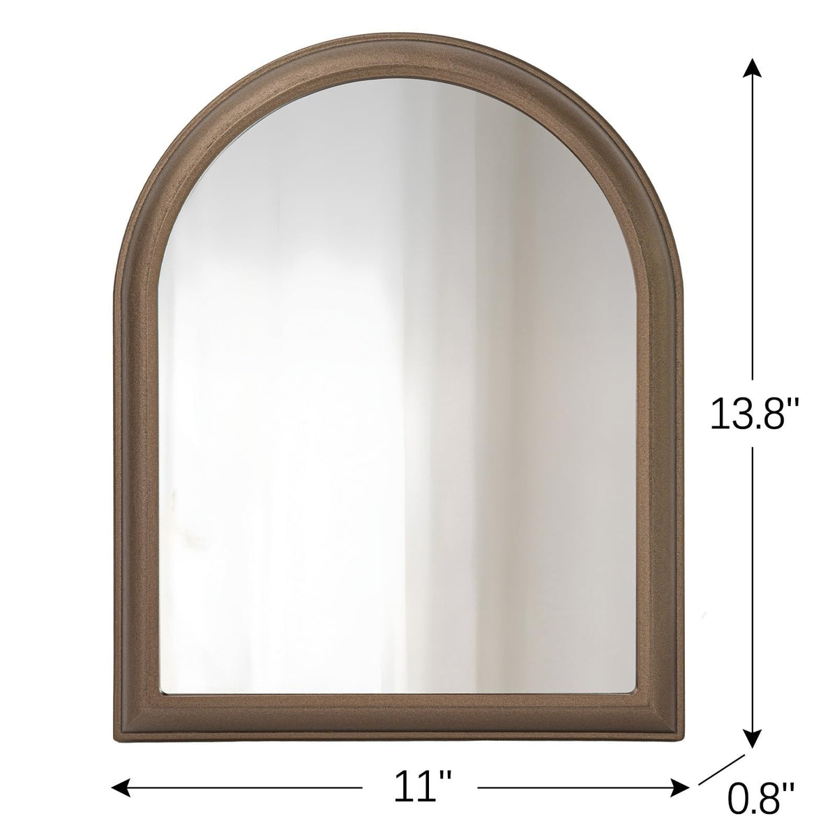 11" x 13.8" Light Up Ghost Mirror