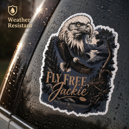 ✝️Forever Soaring🙏Bald Eagle Memorial Sticker(5 Pcs)