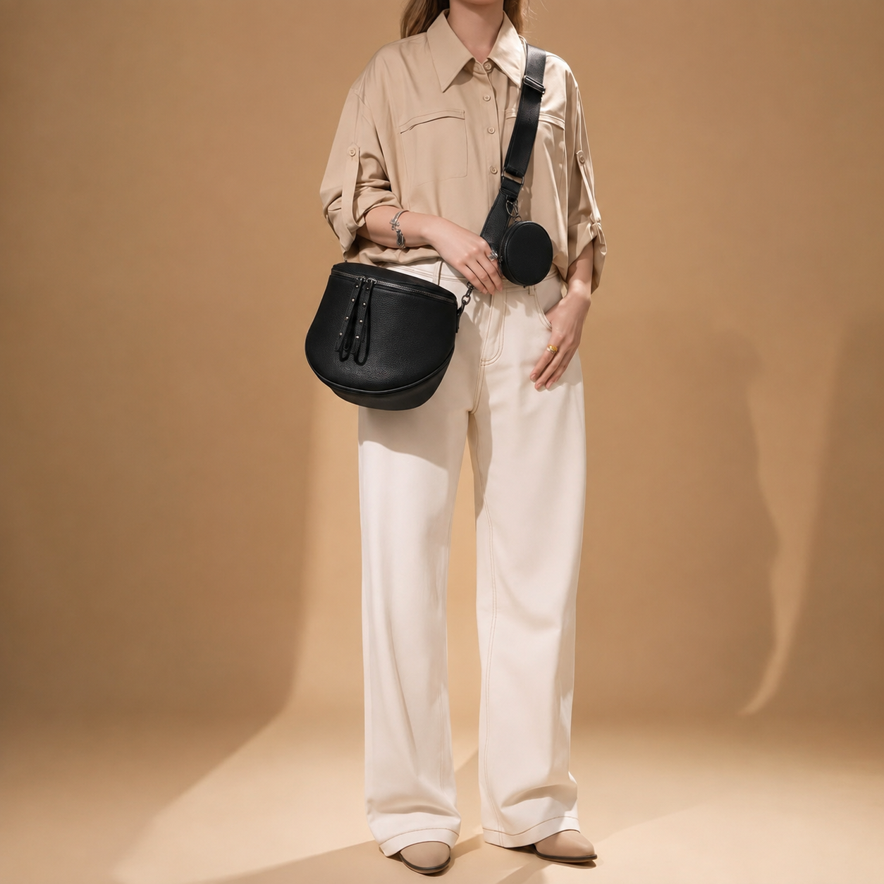 🍂2026 NEW ARRIVAL👜 Large Fanny Pack Crossbody Sling Bags