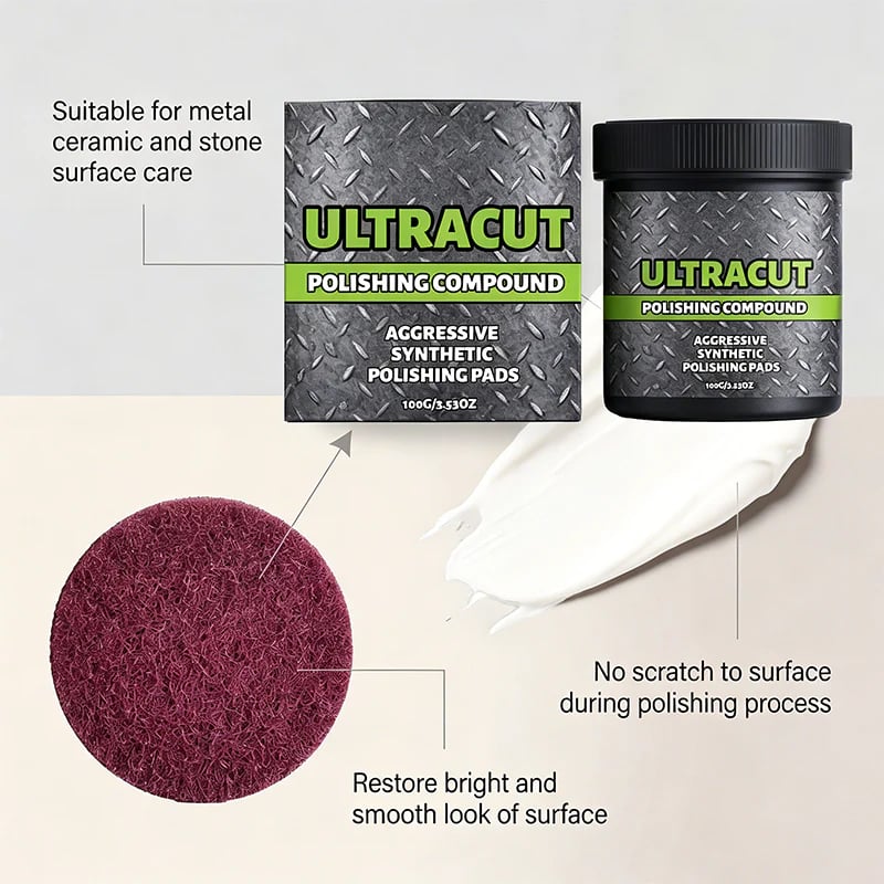 🔥Hot Sale 49% OFF⏰🖌️🏠All-in-One Surface Restoration Polish with Pad💥