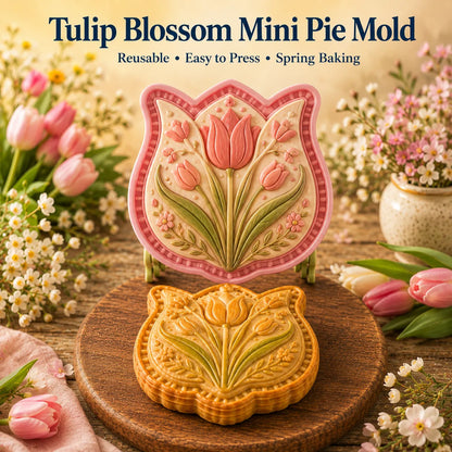 ⏳ Last Day 49% OFF – 🌸 8-Design Spring Garden Mini Pie Mold Collection | Reusable Embossed Molds for Shaping Detailed Bee, Butterfly, Ladybug, Sunflower, Cottage & More 🥧✨