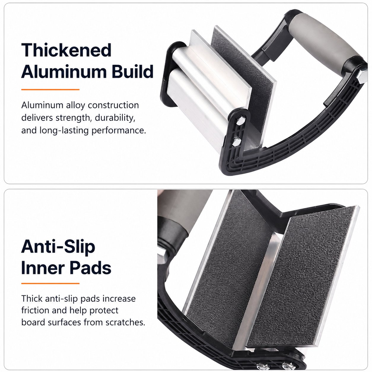 🔧 Heavy-Duty Board Carrying Handle for Plywood, MDF Panels, Wooden Doors & Sheet Board Moving Tools