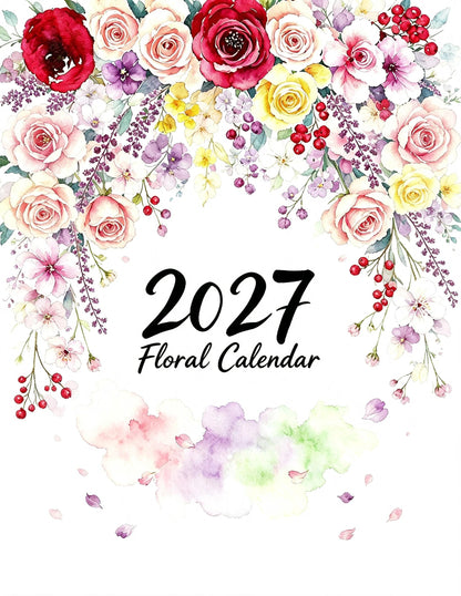 🌸 2027 Floral Calendar