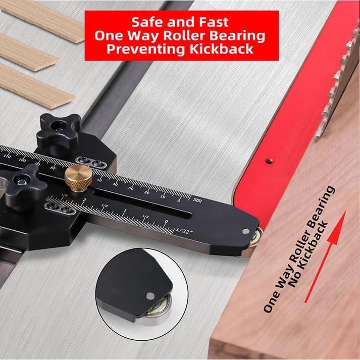 📢📢40% OFF !! ⏰Thin Rip Table Saw Jig