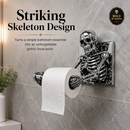 Skeleton Toilet Paper Holder